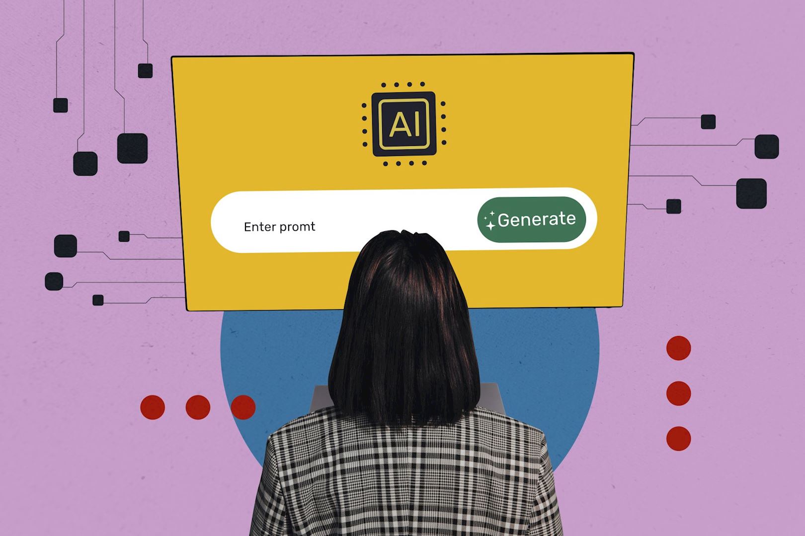 Grafik für -Smart Marketing mit KI: Warum der Mensch weiterhin die Hauptrolle spielt