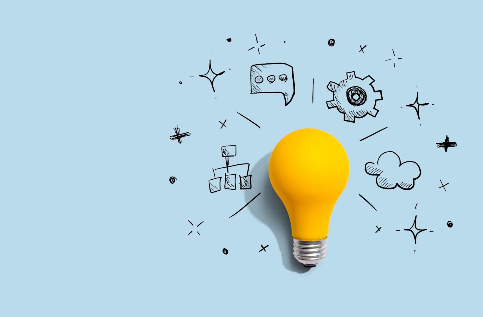 Grafik für -Kreativitätstechniken im Überblick – Ideenfindung leicht gemacht